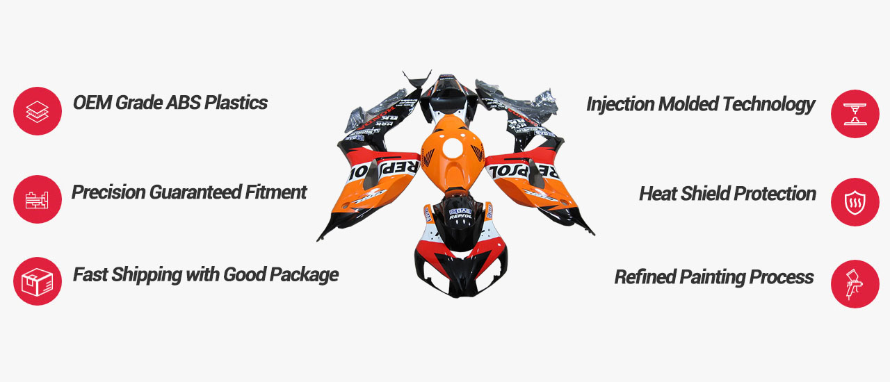 Best OEM Fitting Motorcycle Fairings UK